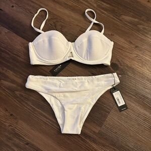 Tavik Women's White Swim Set Size S